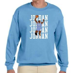 North Carolina Michael Jordan Basketball Legend Sweatshirt